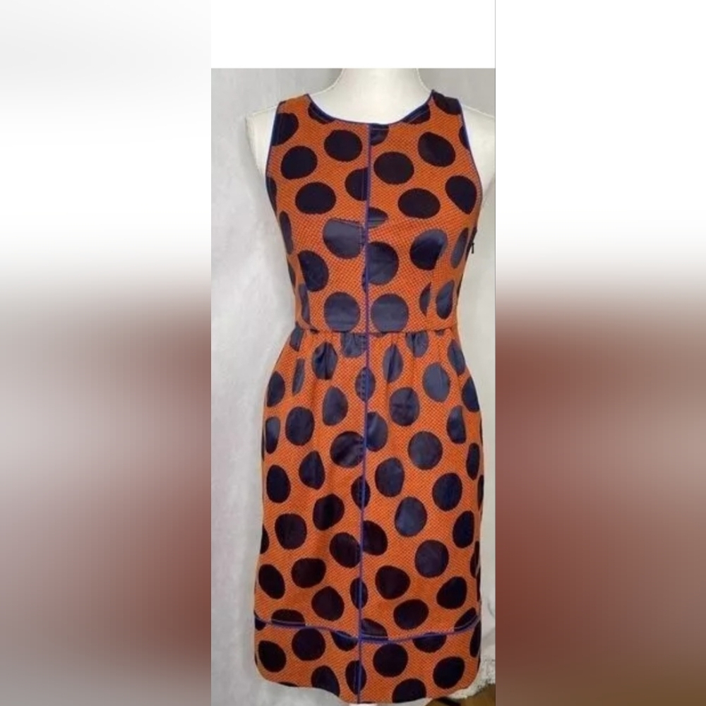 NWT Anthropologie Maeve Polka Dot Sleeveless Dress - Picture 2 of 7